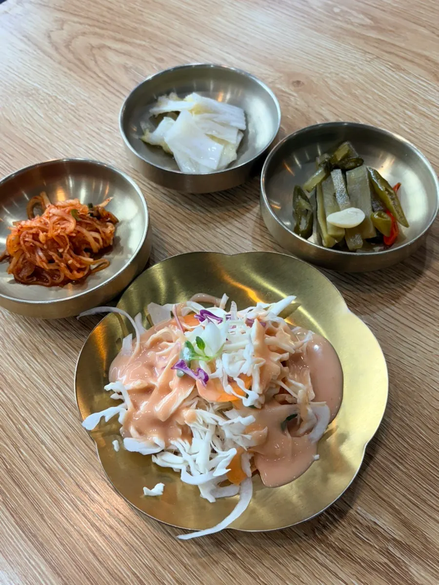 간장 매운 반반 등갈비 3인분 상차림