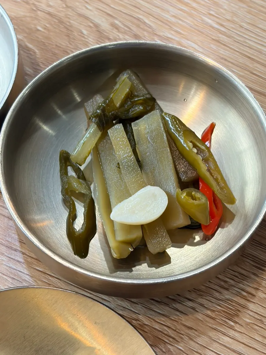 함께 나온 샐러드