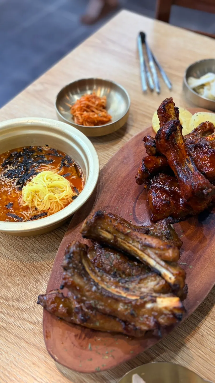 부드러운 완벌 등갈비 마지막 한 점