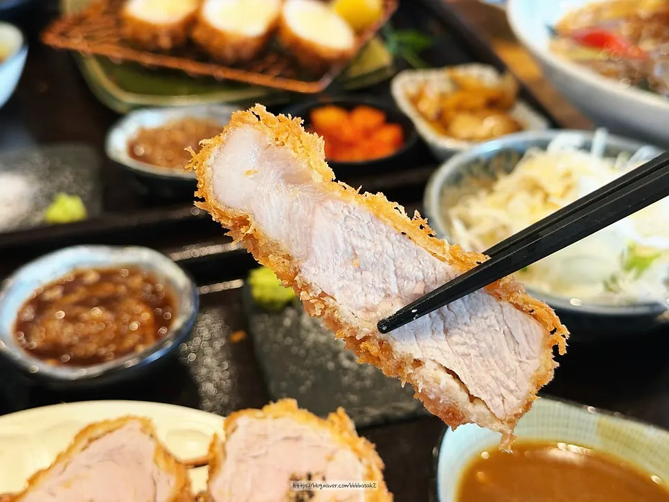 Close-up of tender tenderloin pork cutlet interior