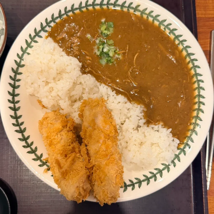 HOKATSU curry tonkatsu dipped in curry sauce