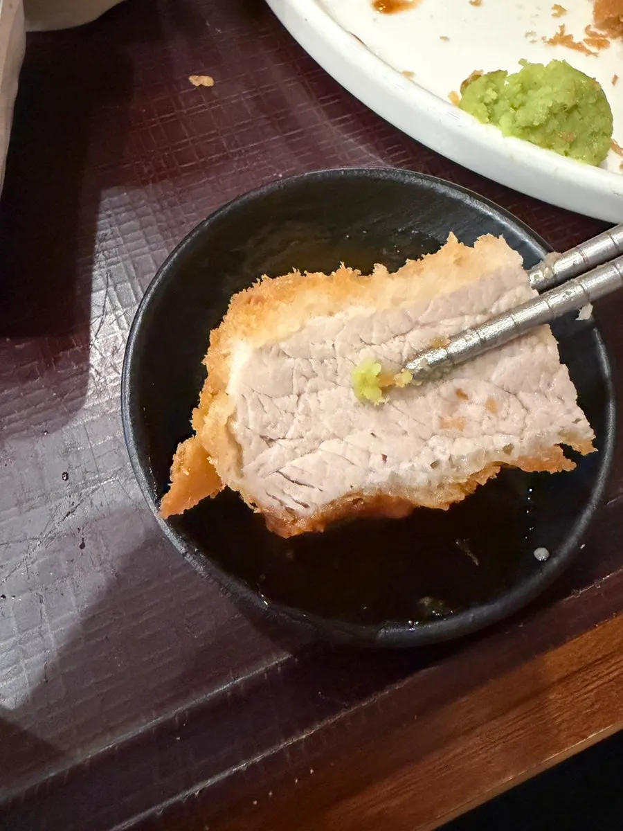 HOKATSU tonkatsu cooked to order