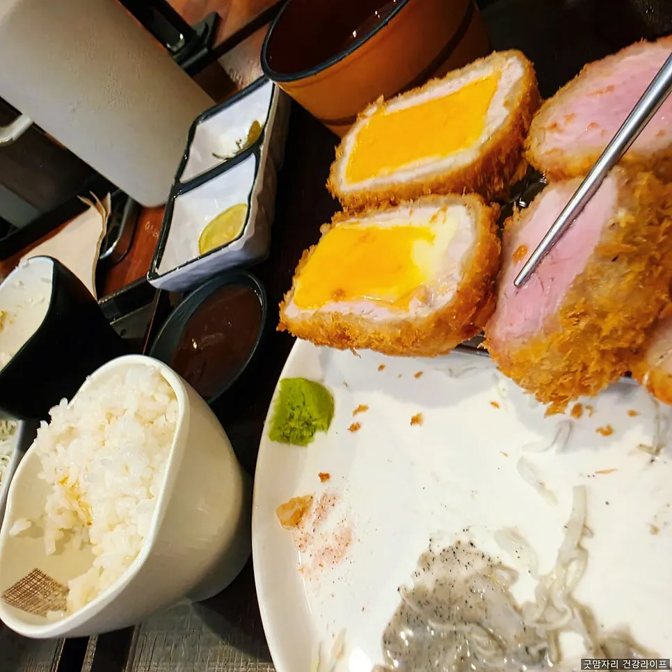 아들이 추천한 호카츠 메뉴