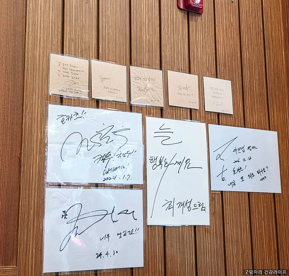 아들과 함께한 인기3종카츠 식사