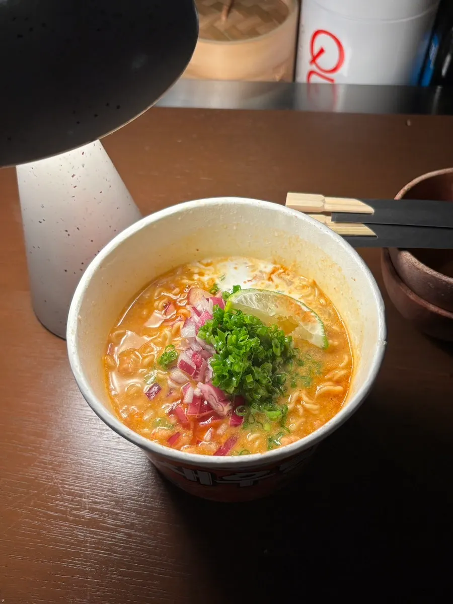 동남아 스타일 새우탕면