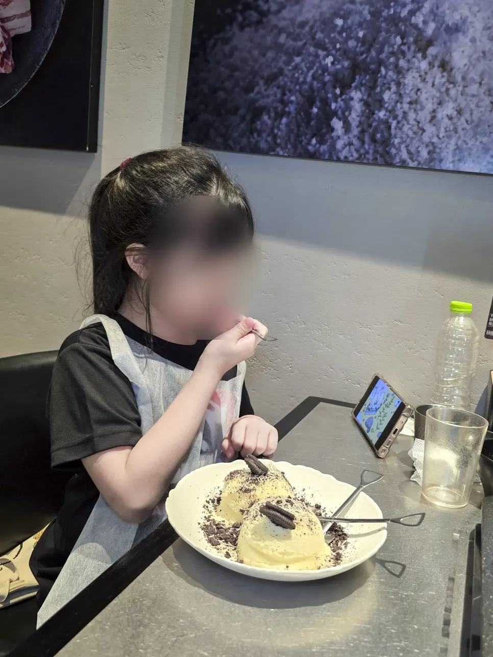 리뷰 이벤트로 받은 카다이프 오레오 아이스크림