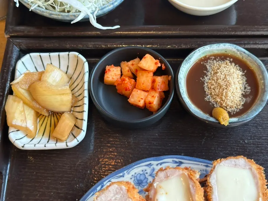 카레와 된장찌개, 밥 세트 구성