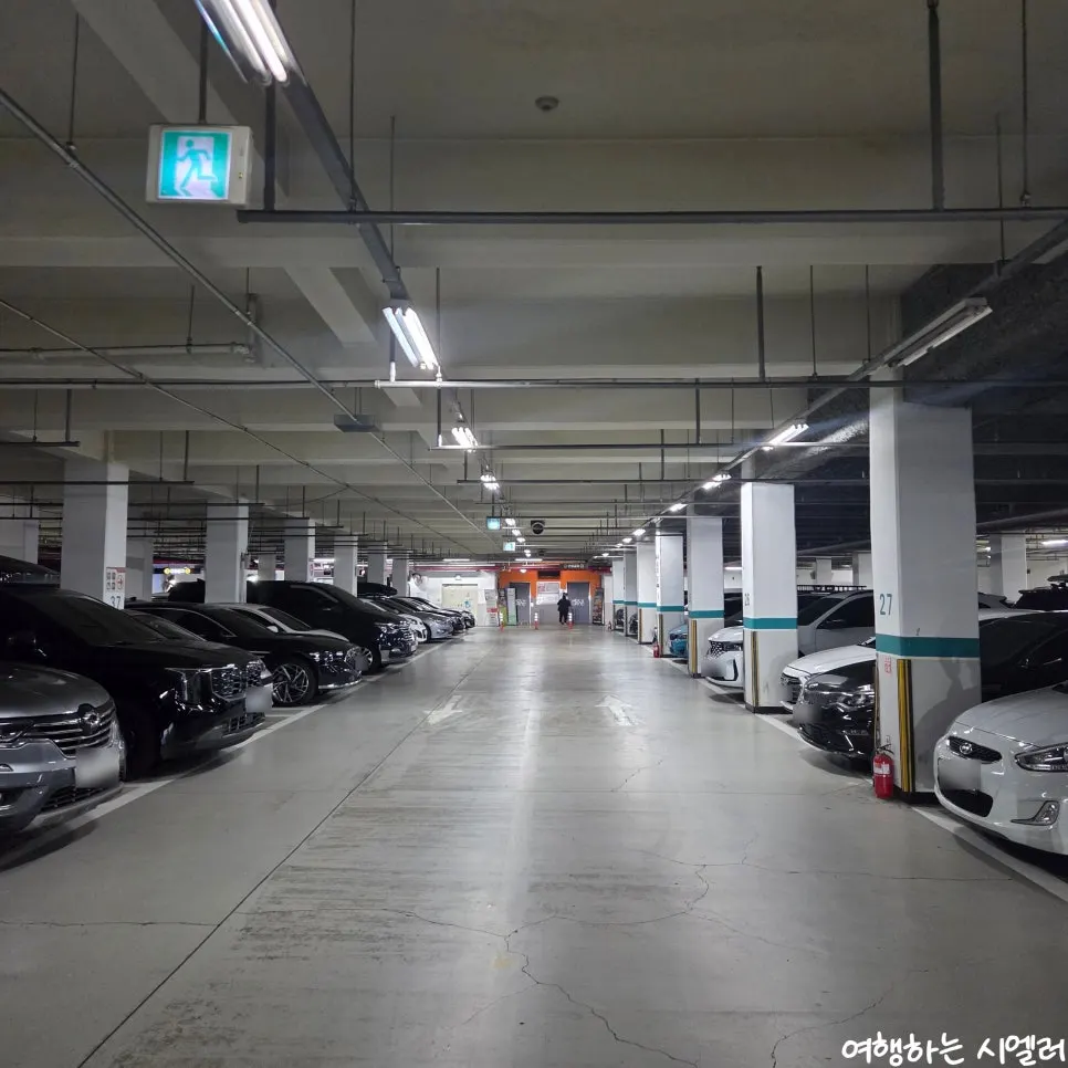 Guide to the Megabox building underground parking lot