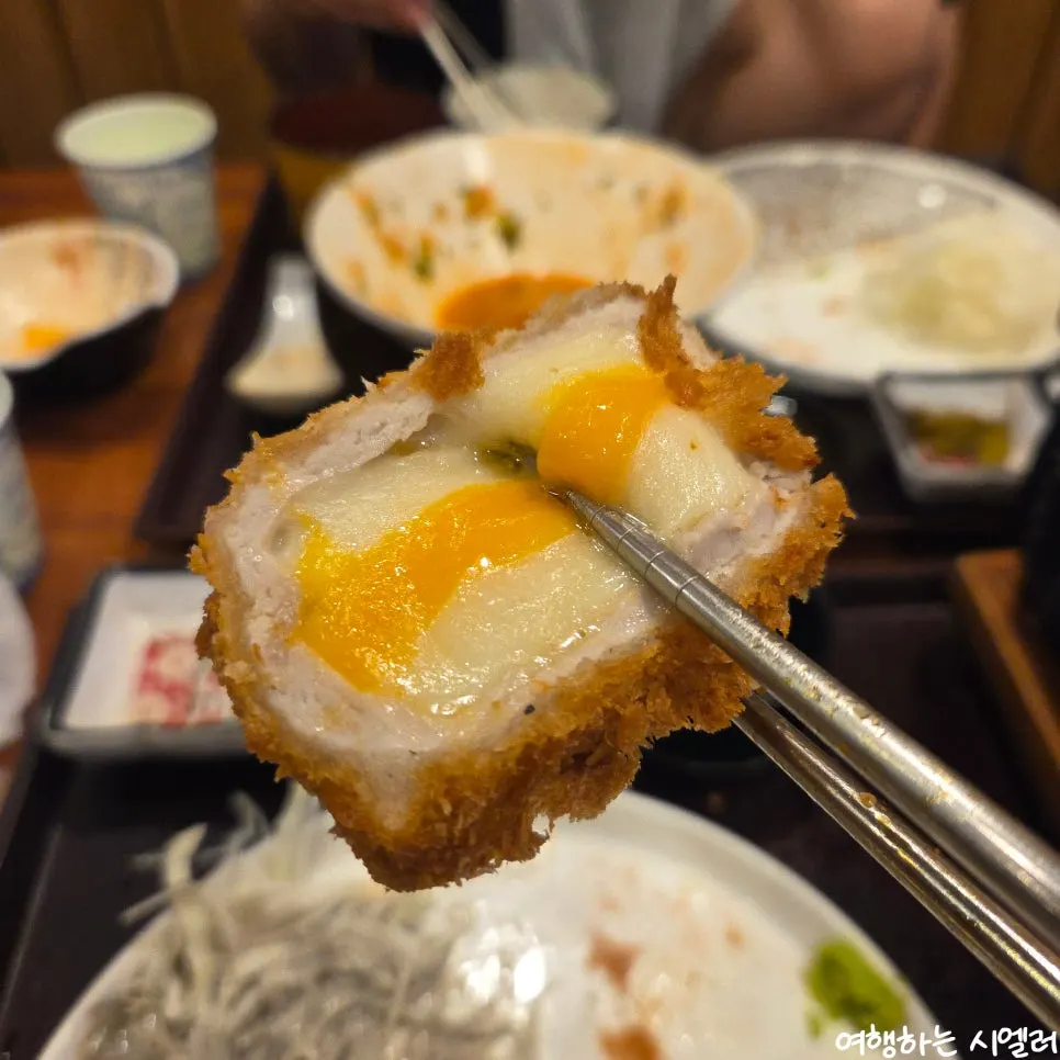Hogyukatsu grilled with butter