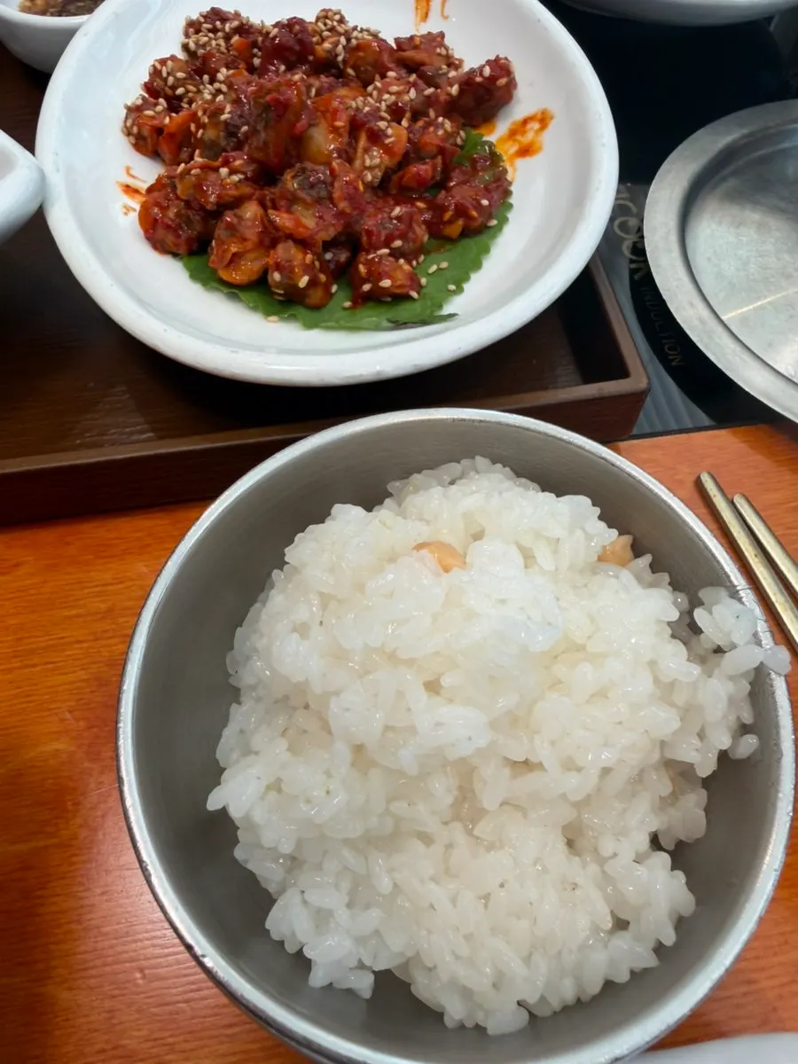 Flat pan-fried meat jeon with soy sauce seasoning