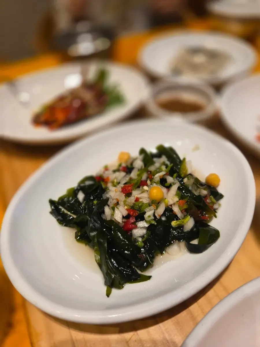 미역무침 반찬