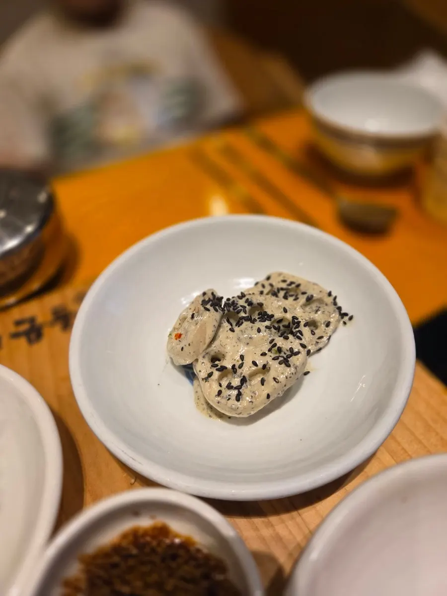 연근조림 반찬