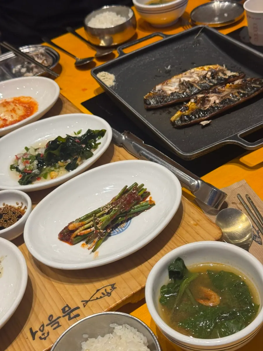 Neatly plated side dishes