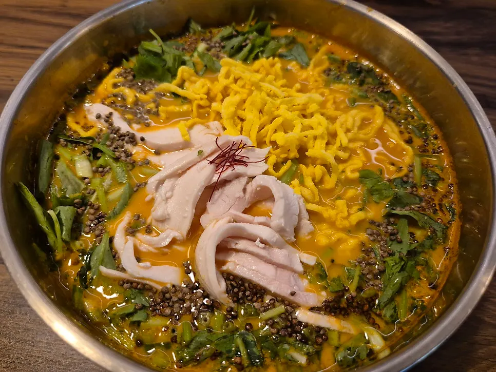 주막인호 한식 메뉴 상차림