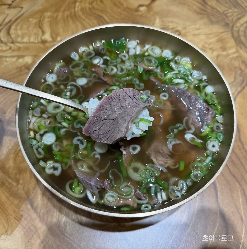 Gomtang special size with plenty of meat