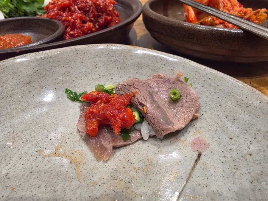 금녕곰탕 역삼점 명태회무침