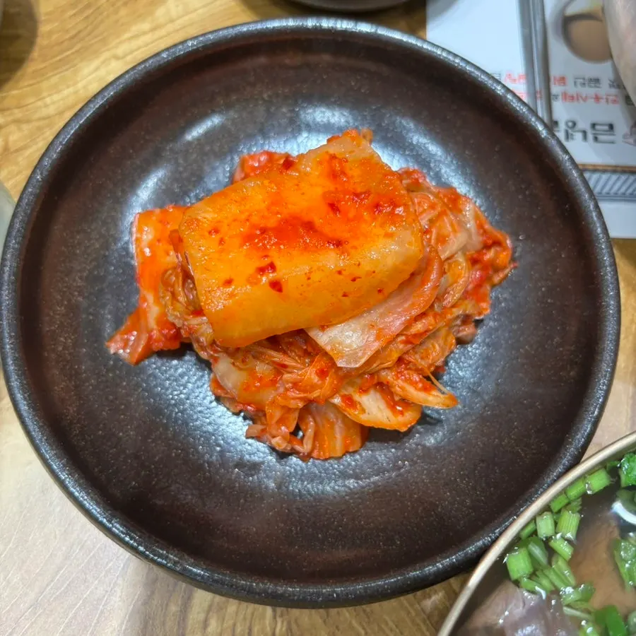 진한 곰탕 국물 클로즈업