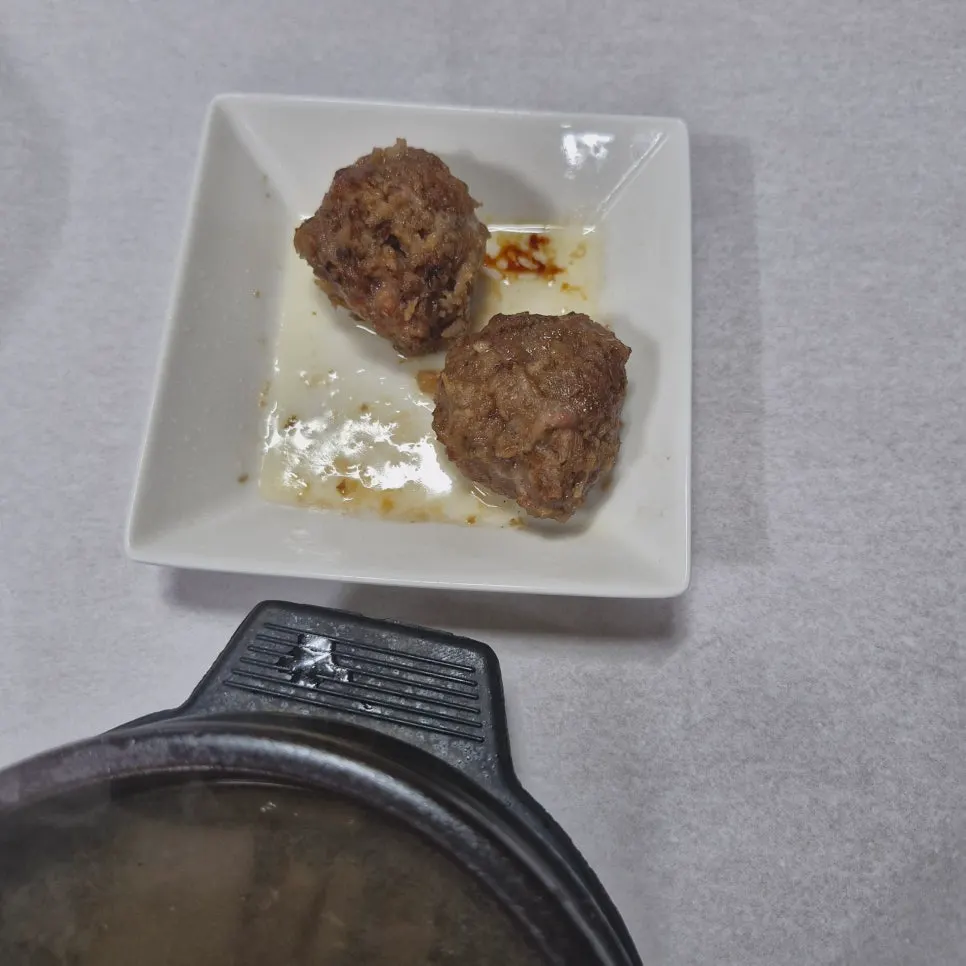 Tender ginseng tteokgalbi