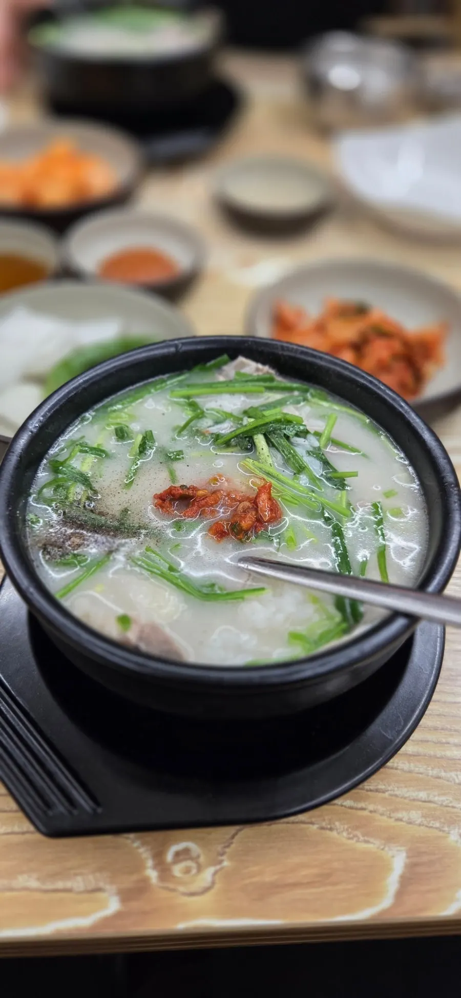 Soup seasoned with dadaegi and pepper