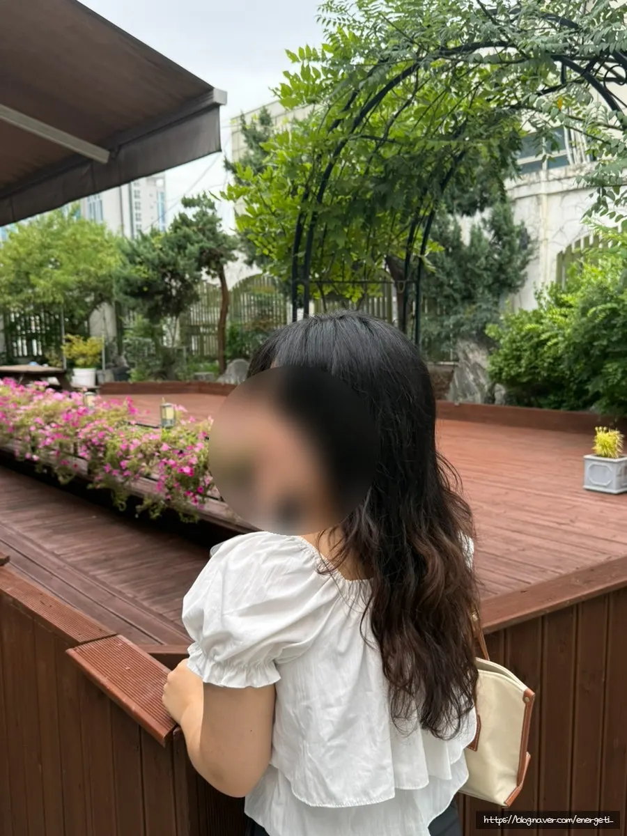 View of the rooftop garden and terrace