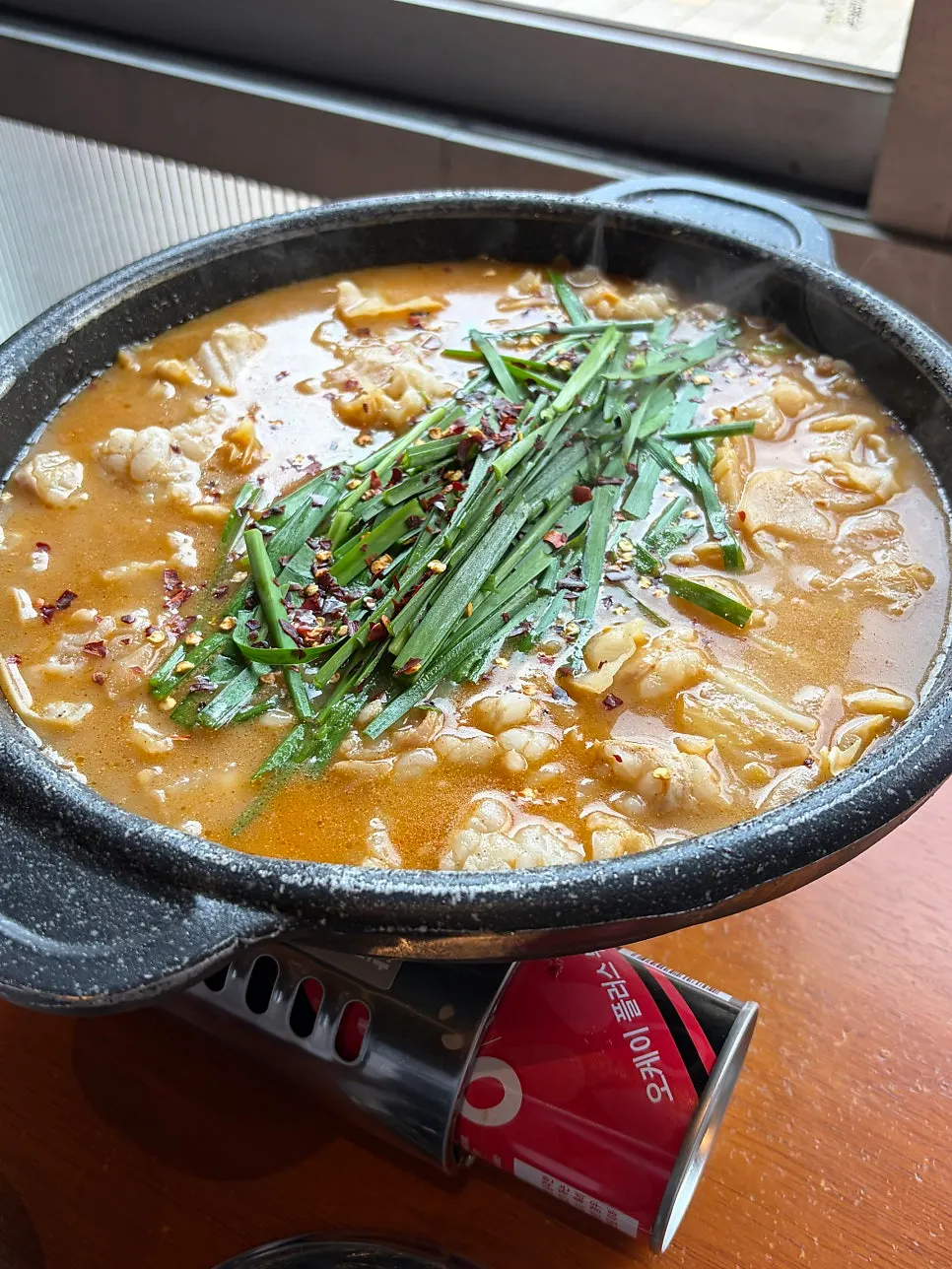 Daechang hot pot served free for visiting before 5pm