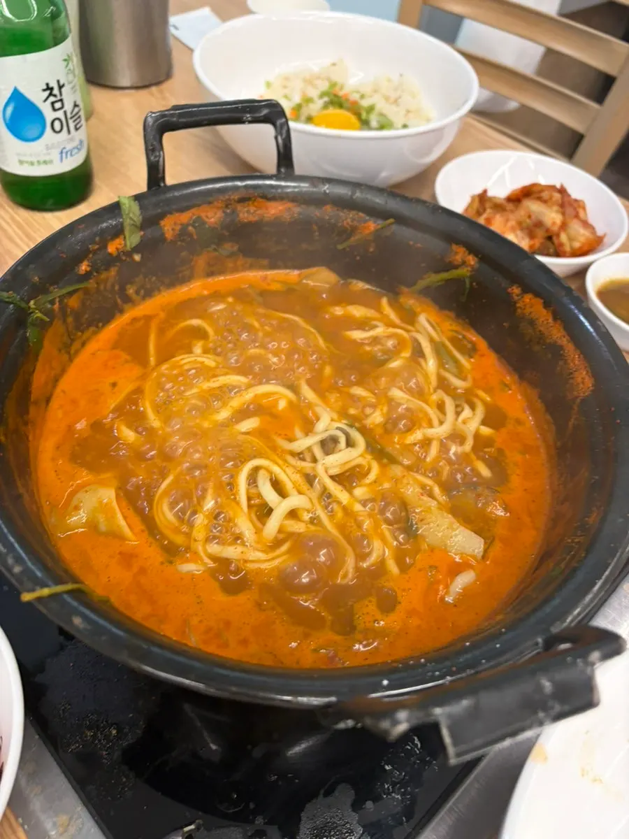 Dumplings in shabu-shabu broth