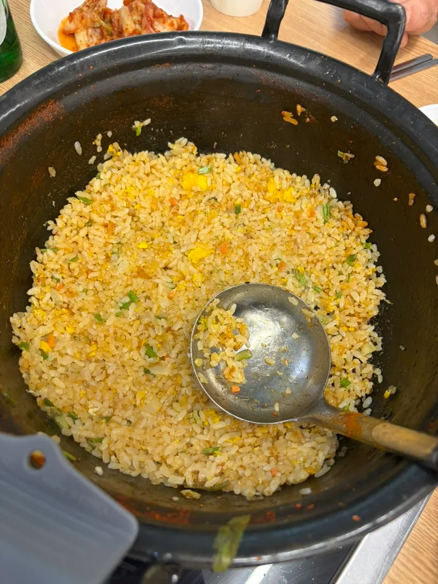 Fluffy egg fried rice