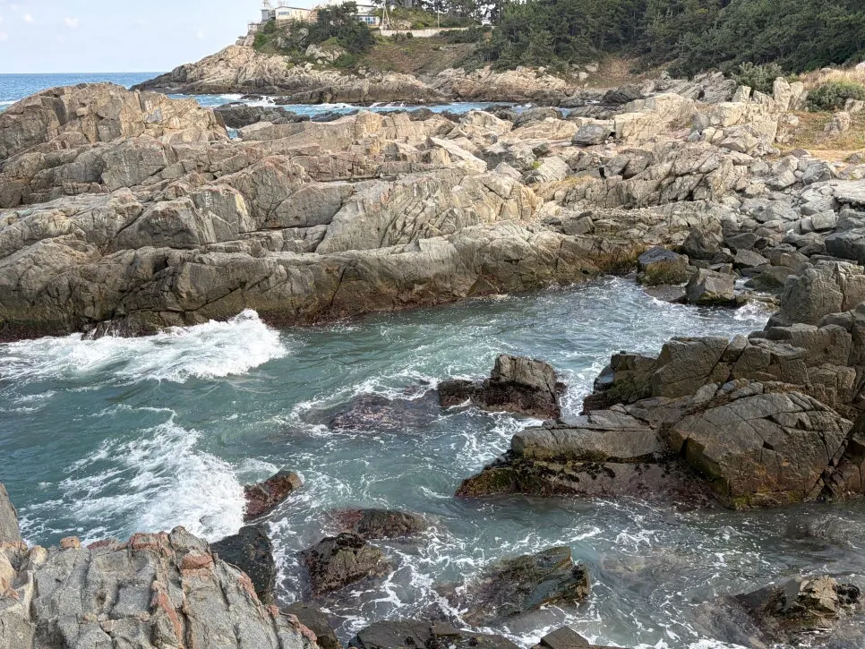 Sea view at Orangdae in Gijang