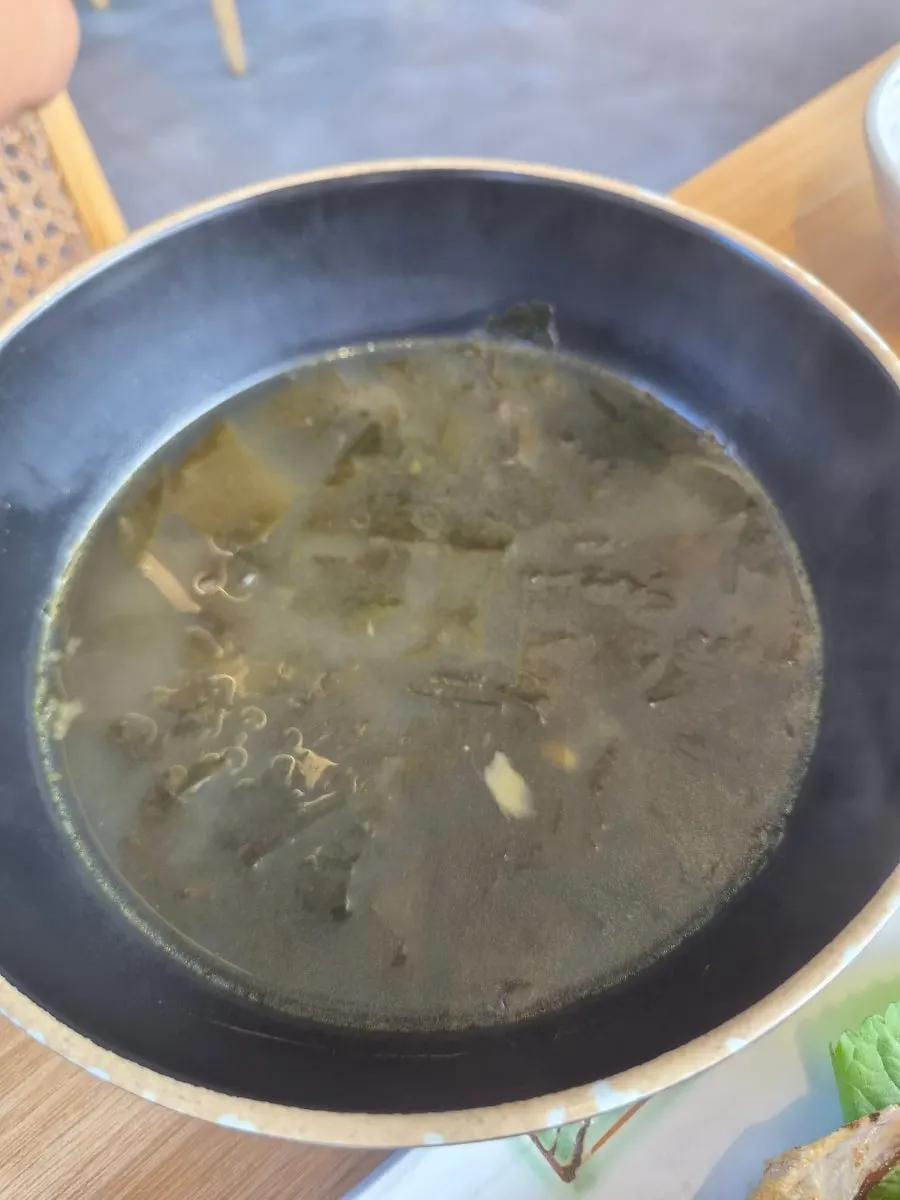 추가한 밥과 보리굴비 한상