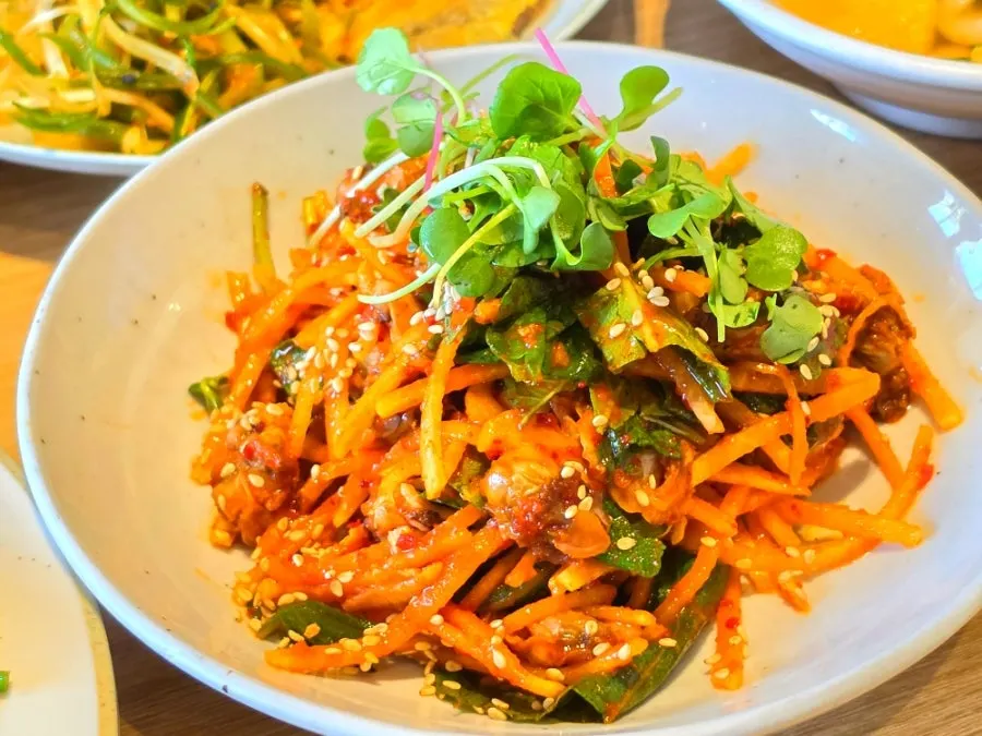 Cockle bibimbap set meal