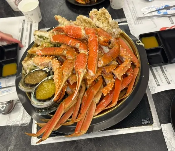 Visit for king crab and snow crab near Gijang Market