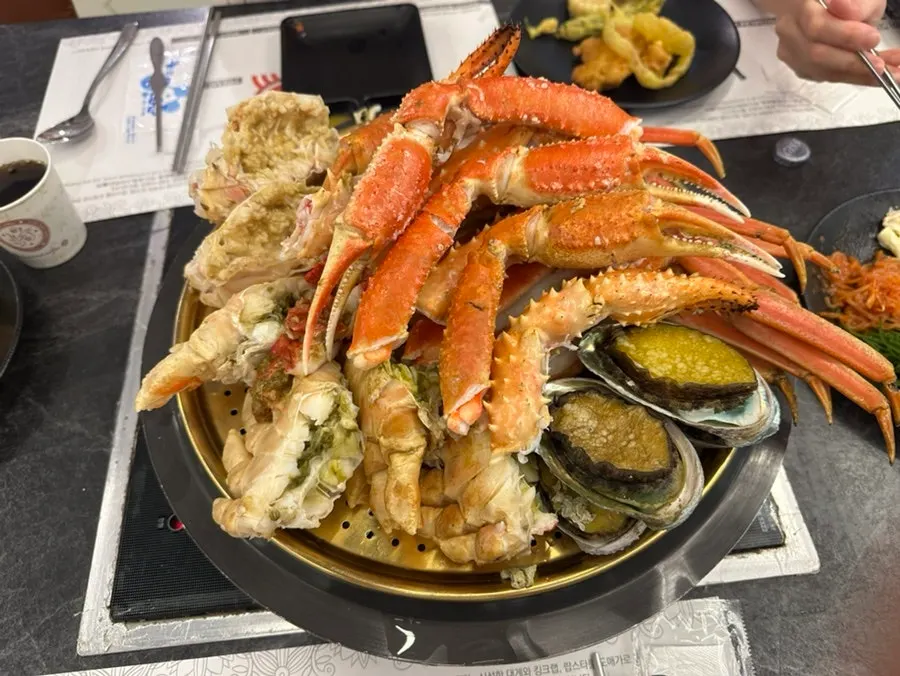 Seafood meal visit near Gijang Market