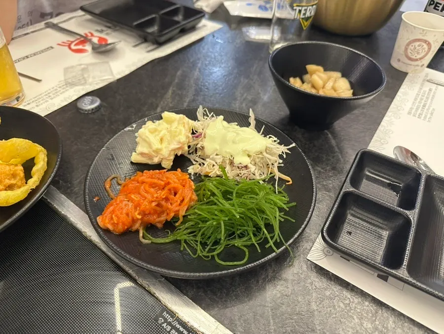 Doenjang-jjigae served with the rice order