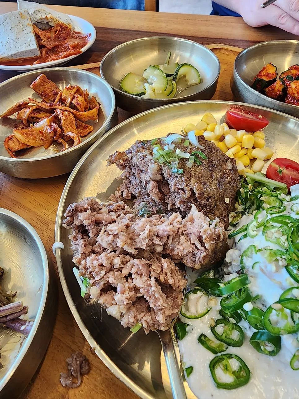 갈라본 정통 떡갈비 단면