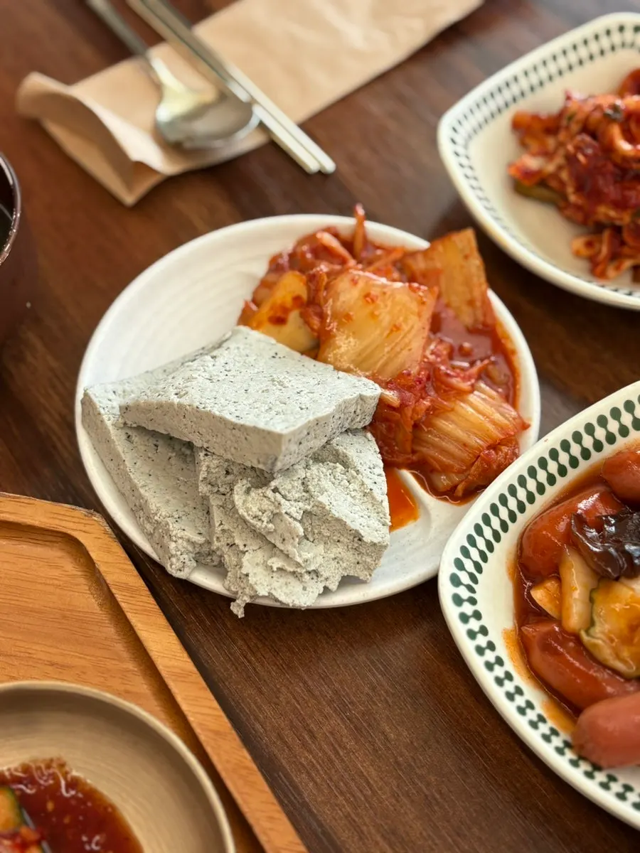 トッカルビ定食と一緒に出てきたおかず