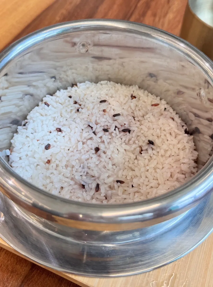 Signature Hanwoo tteokgalbi meal