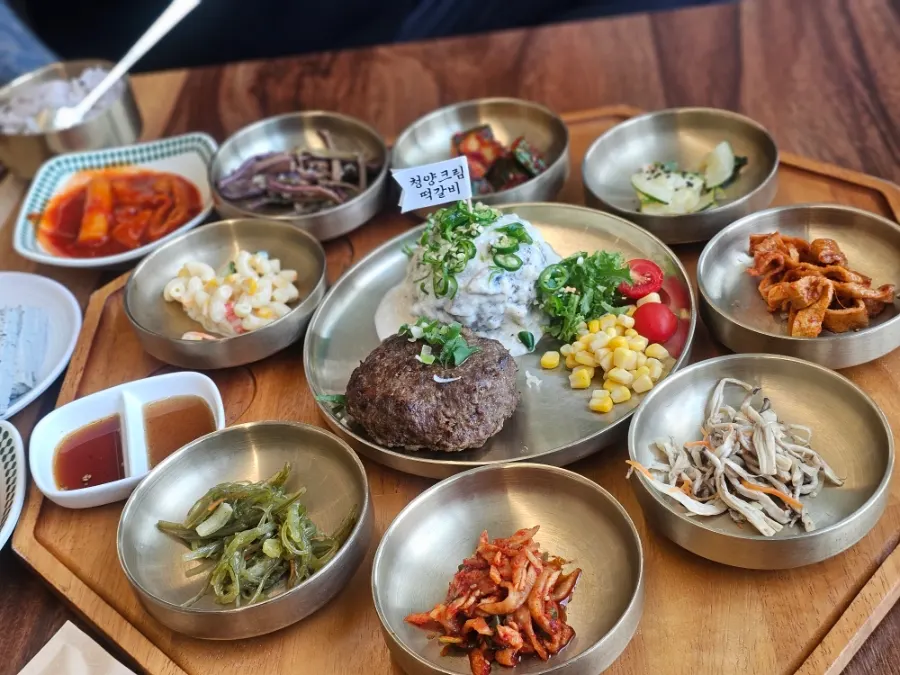 든든한 셀프바 이용 모습
