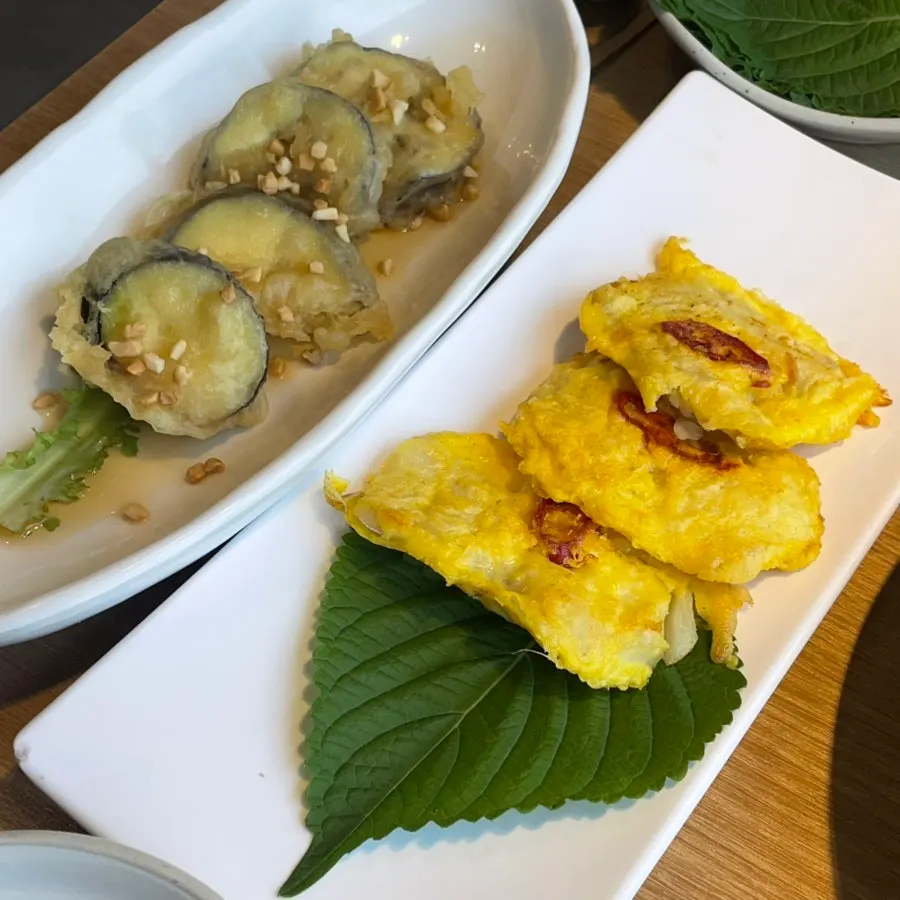 牛肉煎饼一块特写