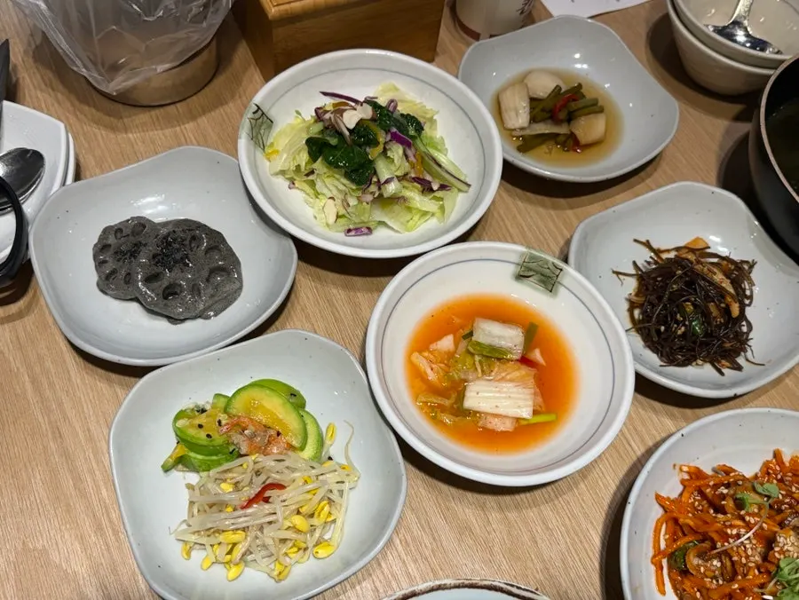 Warm yukjeon with shredded scallions