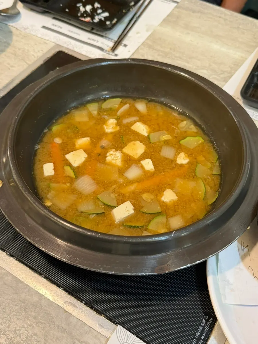 볶음밥과 된장찌개 조합