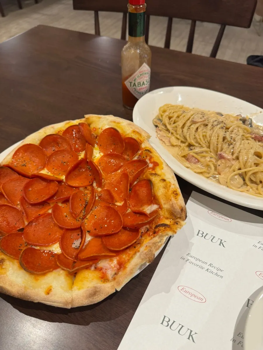 Pepperoni pizza