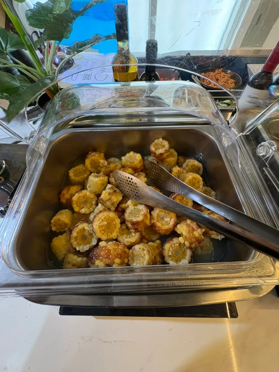 Side dishes available to take from the self-serve bar