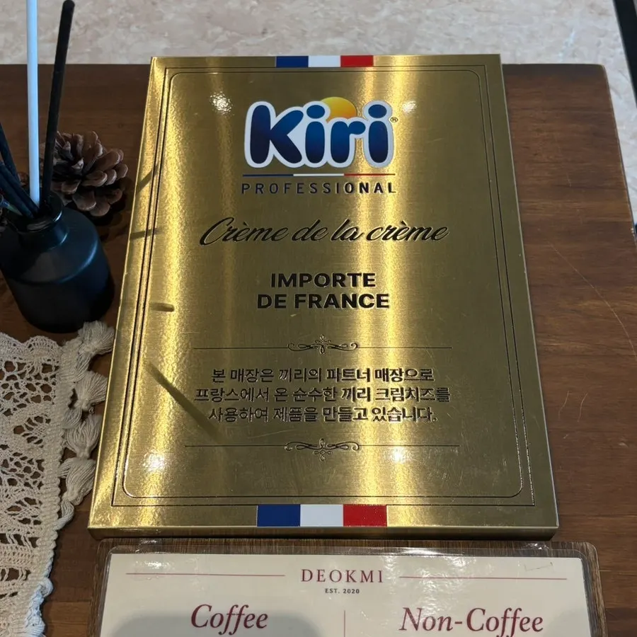 Handmade desserts made with Kiri cream cheese