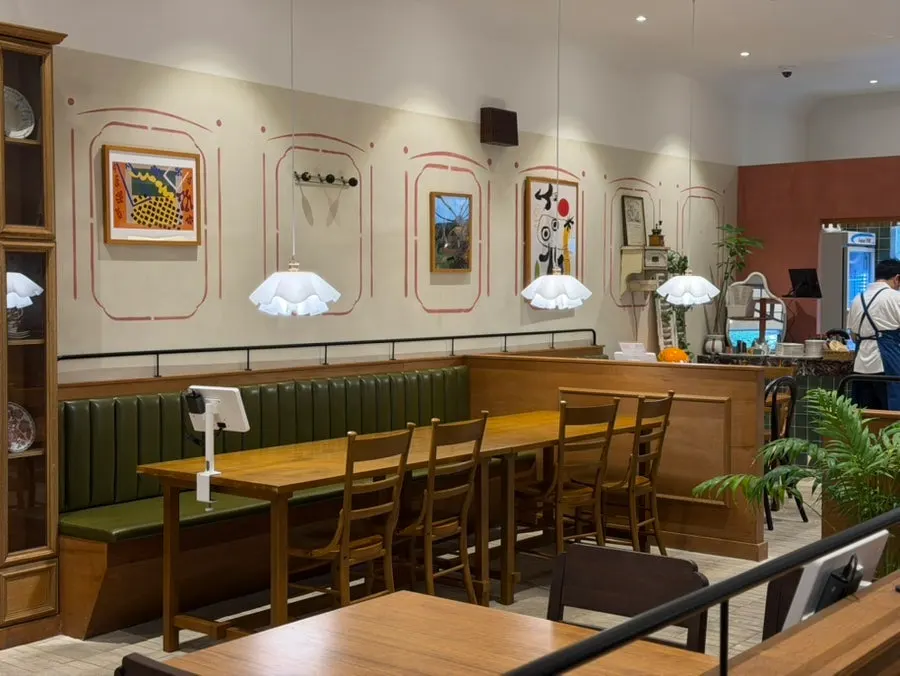 Nordic-style interior decor at Bueokgan