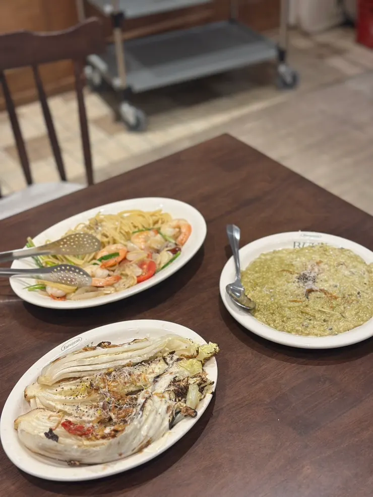 Abalone cream risotto at Bueokgan Restaurant