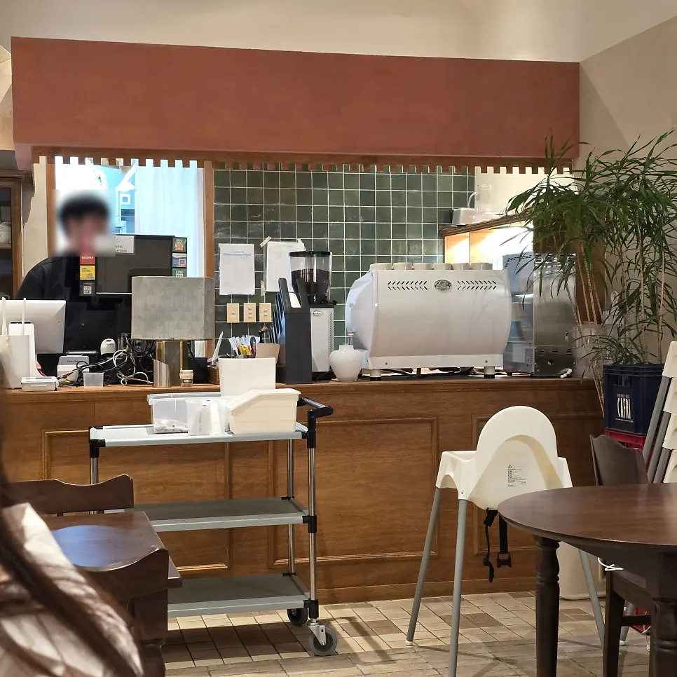 Restaurant menu with coffee available to order
