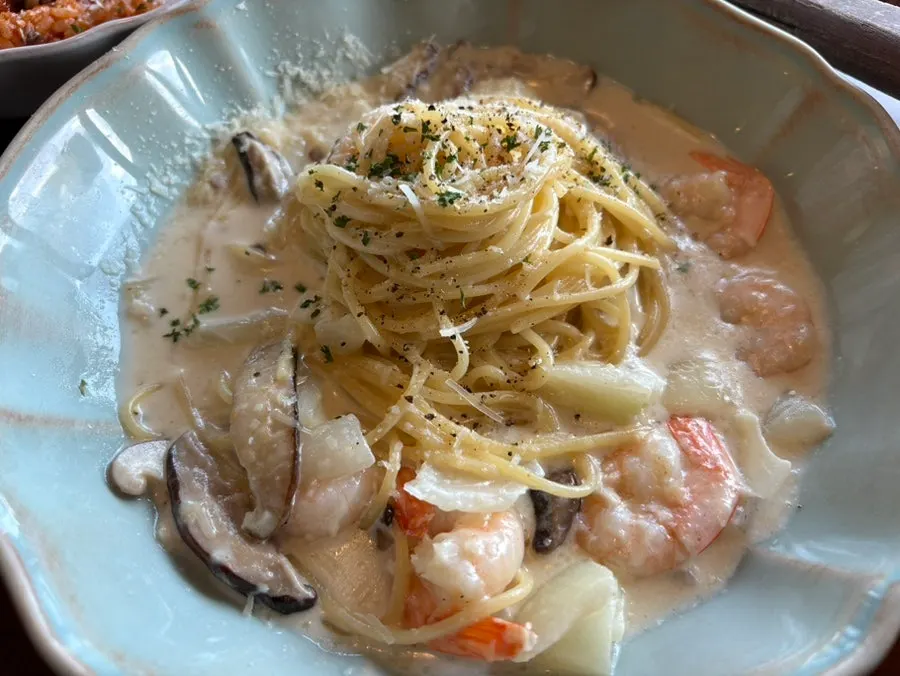 두툼한 살치살 리조또