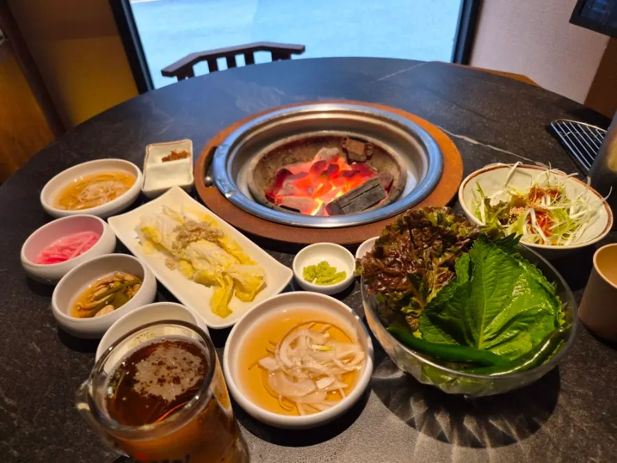 상차림비 없음 안내 문구