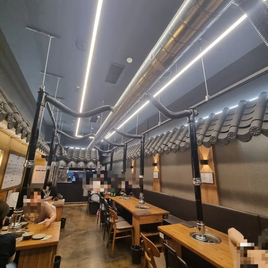 Hanok-style interior of Gildon
