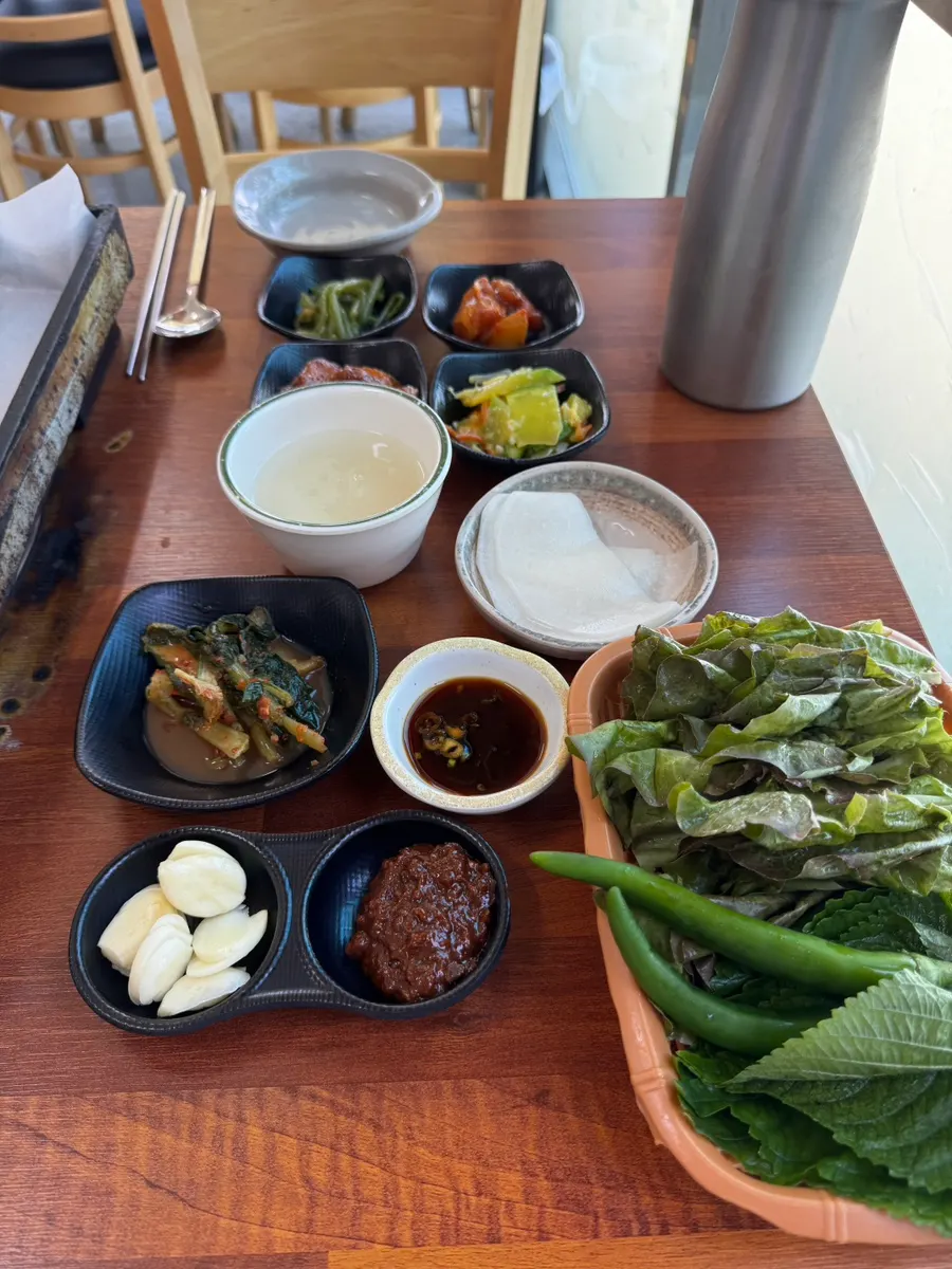 Side dishes made with Ganghwa-grown vegetables